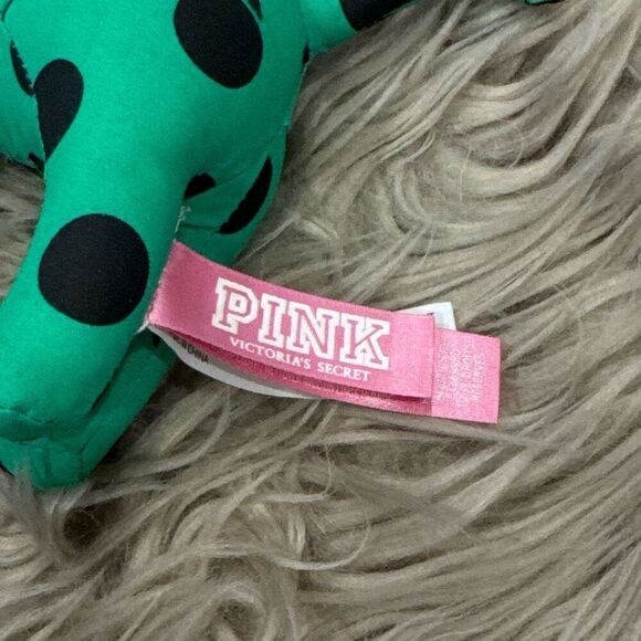 Victorias Secret PINK Mascot dog green with polka dots and Happy - Picture 4 of 8